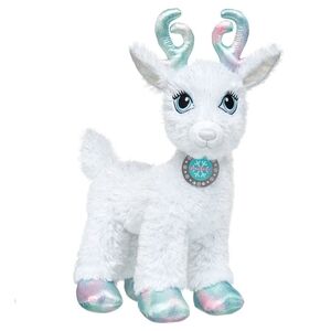 BUILD A BEAR GLITZEN REINDEER IRRIDESCENT WHITE GLITTER 2021